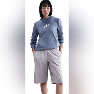 Nike Women's Dusty Blue Pullover Hoodie